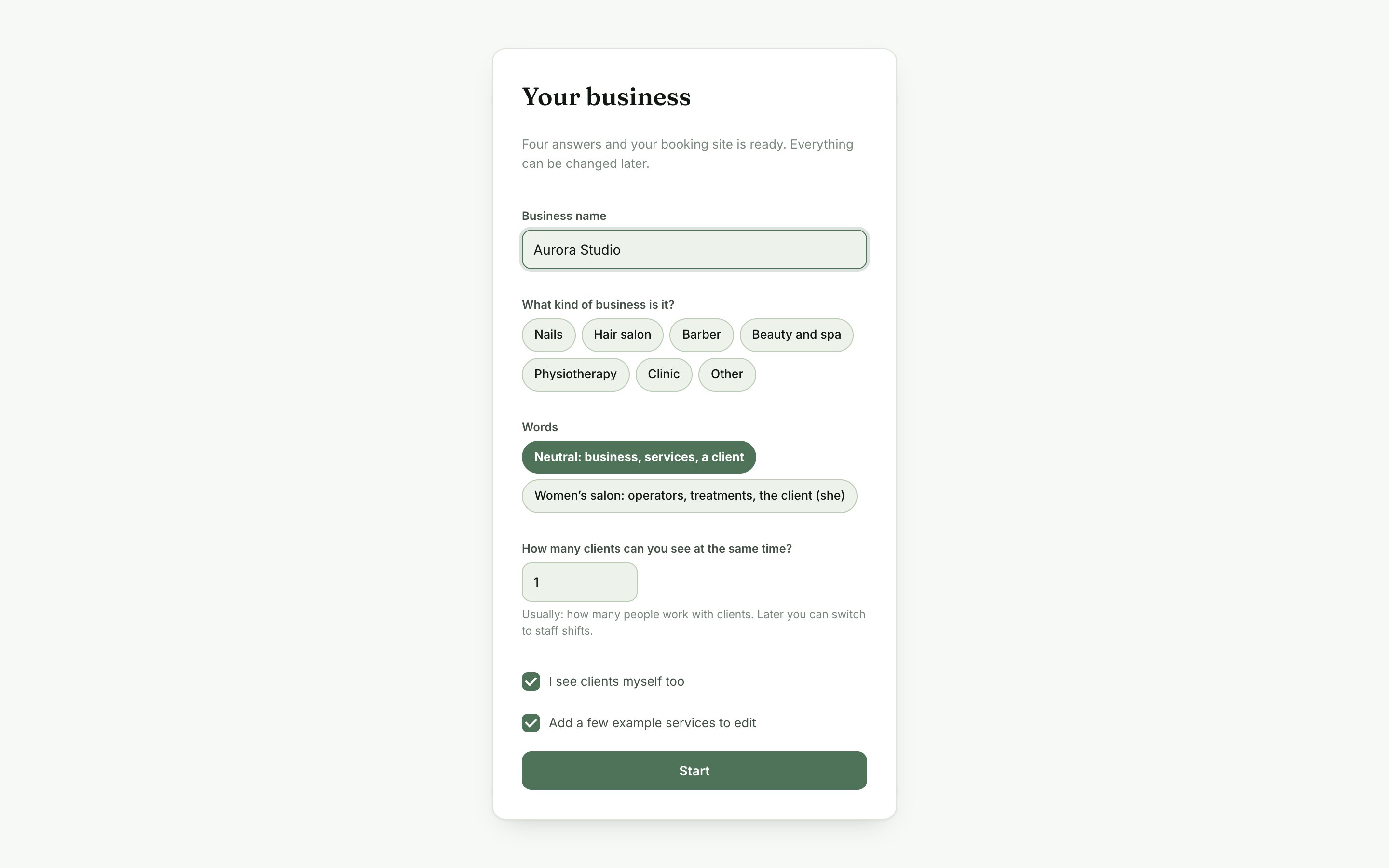 «Your business»: the first page of Gestione.