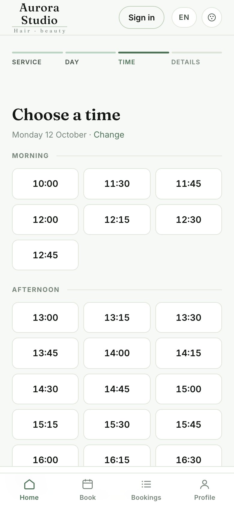 2 · Day and time